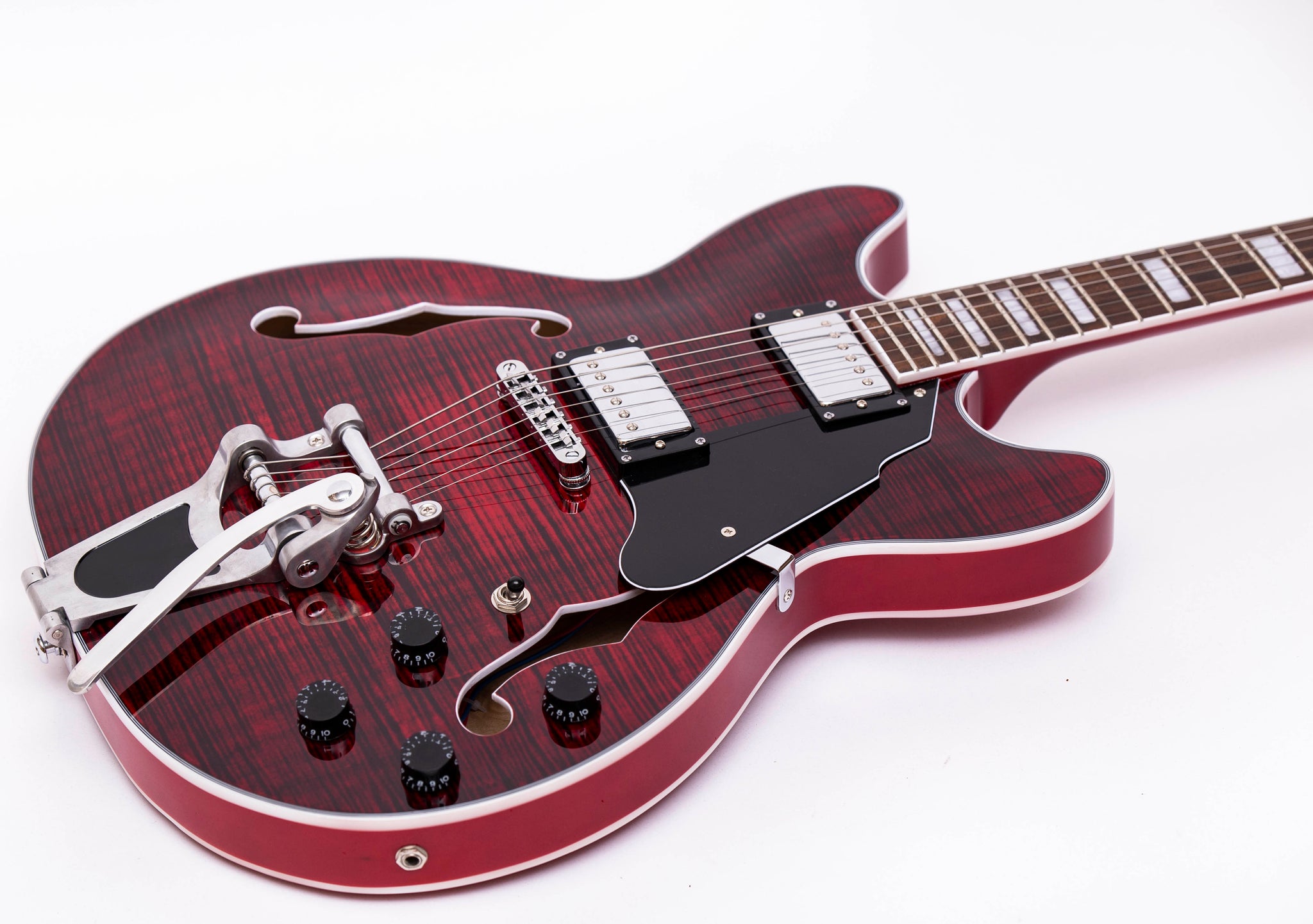 GROTE 335 style Jazz Electric Guitar with Bigsby Semi-Hollow Body - Grote Bosatlas 54e Editie Downloaden Gratis
