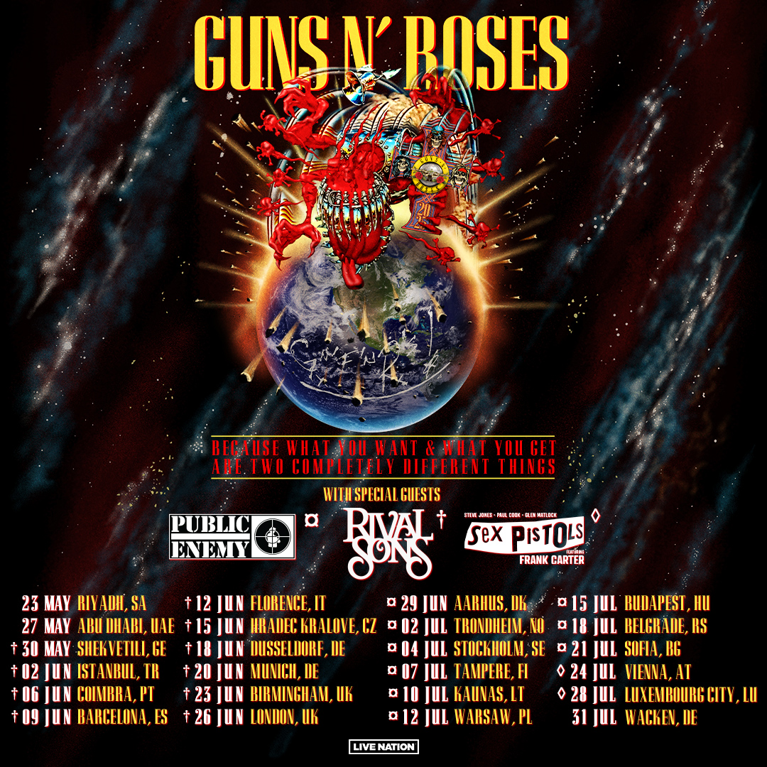 Guns N' Roses > Tour - Guns And Roses Guns And Roses
