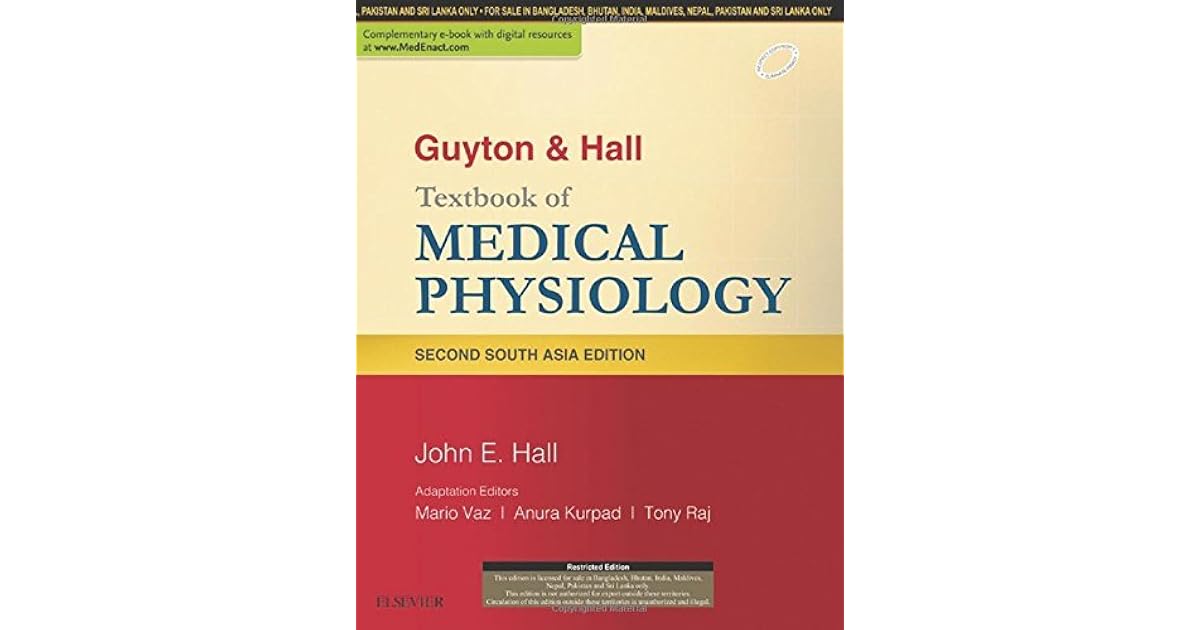 Guyton & Hall Textbook of Medical Physiology: A South Asian Edition by - Guyton Textbook Of Medical Physiology