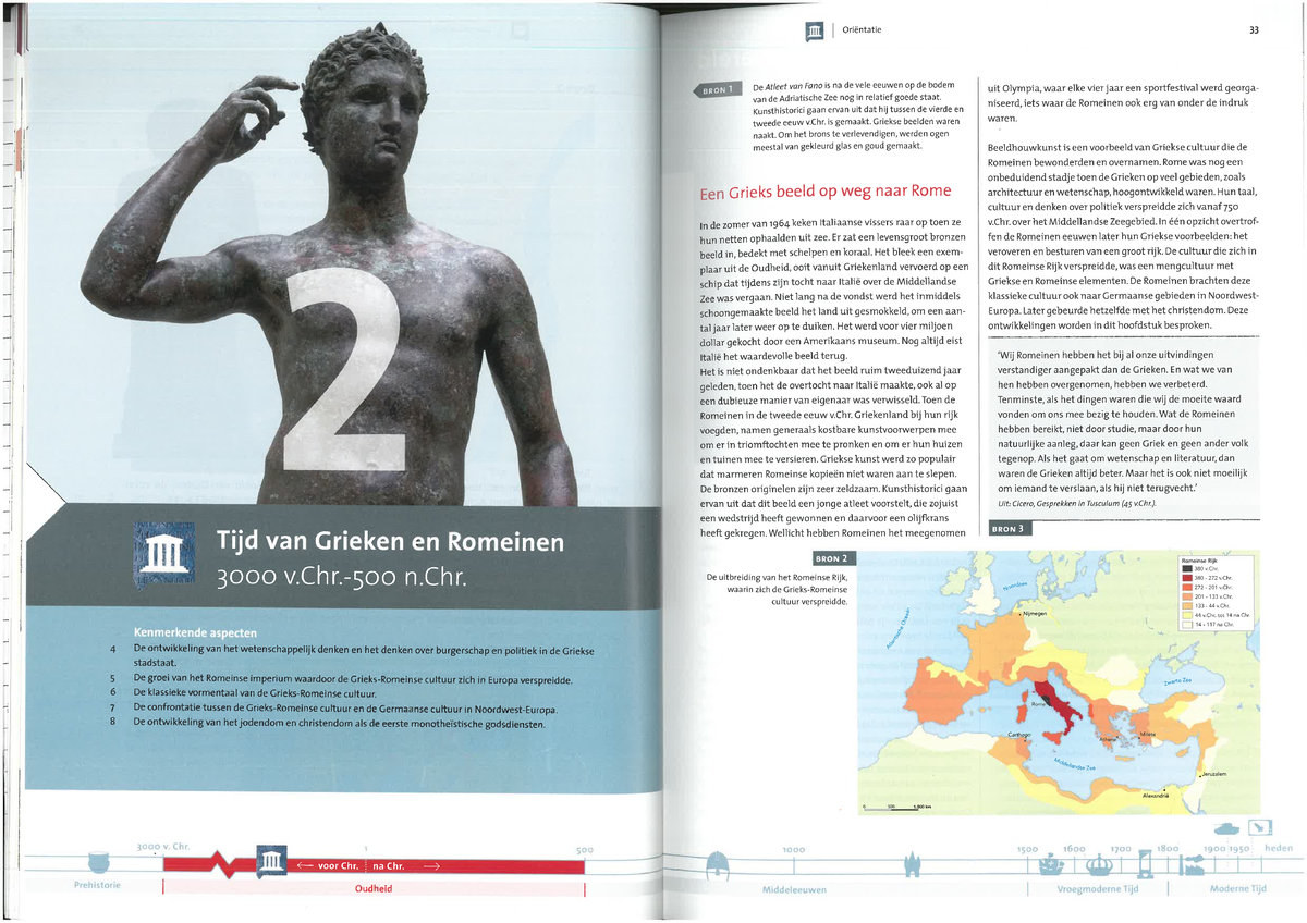 H2 Tijd van Grieken en Romeinen - Geschiedenis - Studeersnel - Oefentoets Geschiedenis Havo/vwo 1 Grieken