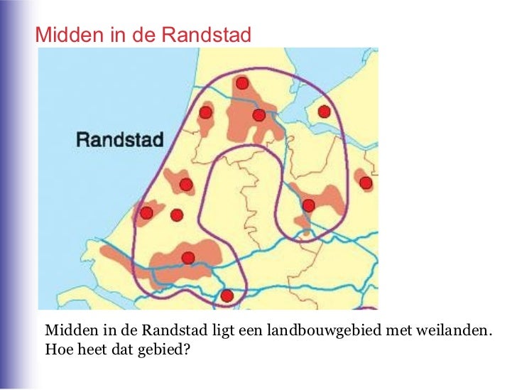 H4 Steden nederland 2 kgt par 6+7 - Hoeveel Mensen Wonen In De Randstad