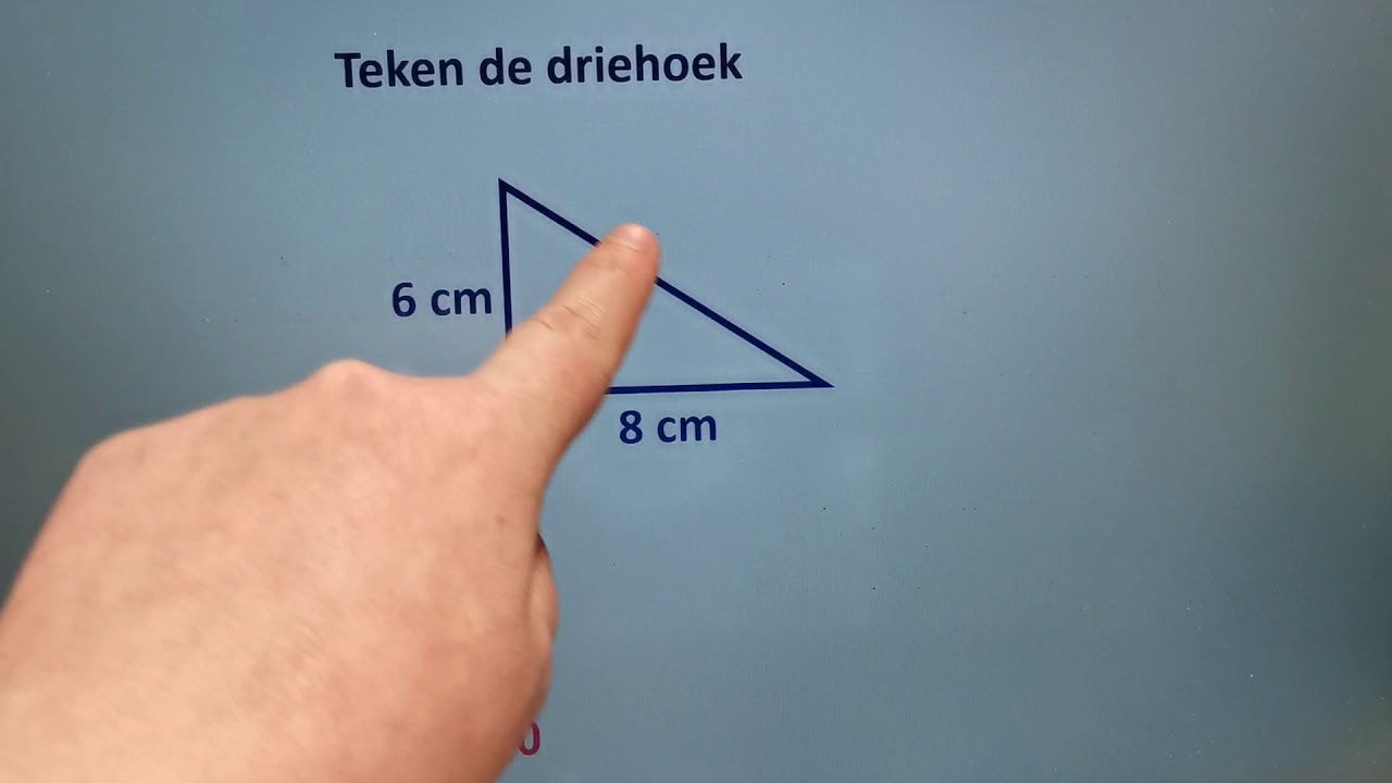 H5 Schuine zijde driehoek berekenen - YouTube - Hoe Bereken Je De Schuine Zijde Van Een Driehoek