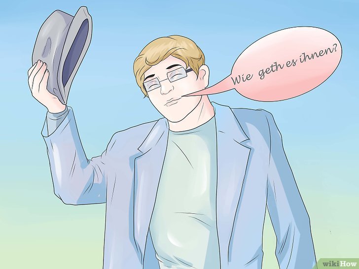 Hallo zeggen in het Duits - wikiHow - Hoe Gaat Het In Duits
