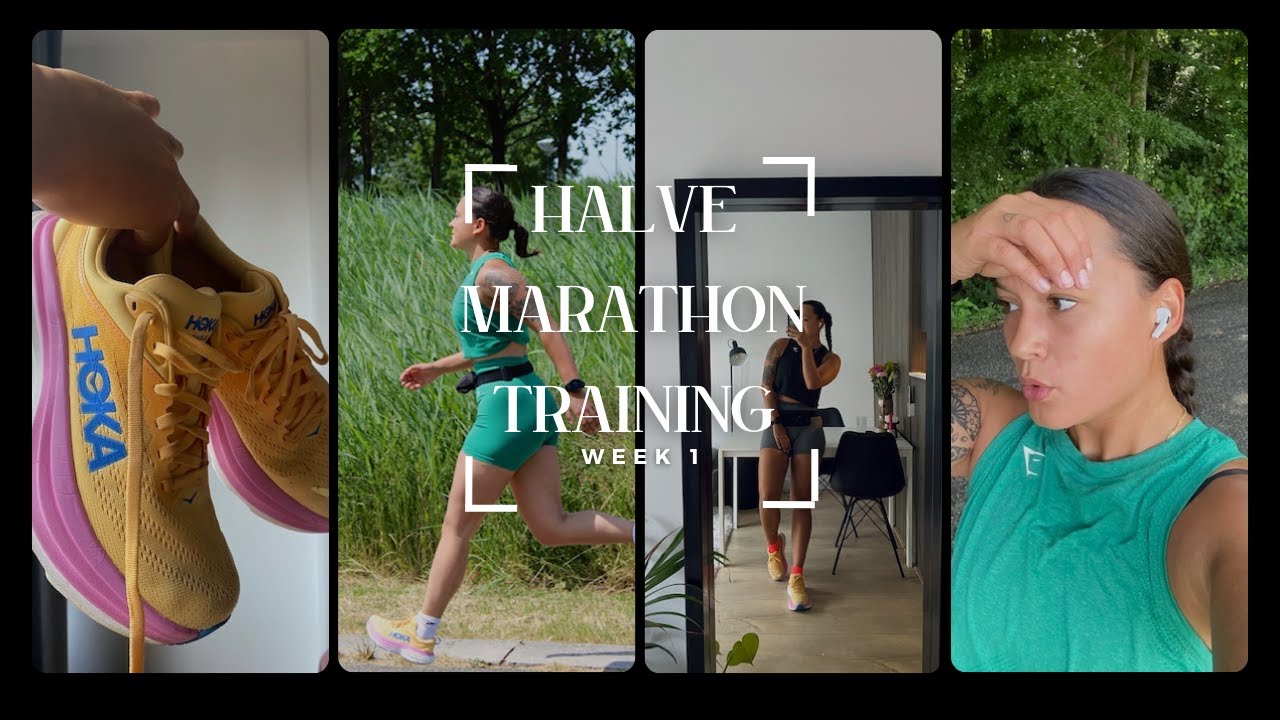 HALVE MARATHON TRAINING | hardloop schema | Running | Running vlog - Ferrofumaraat 200 Mg 2 Keer Per Week