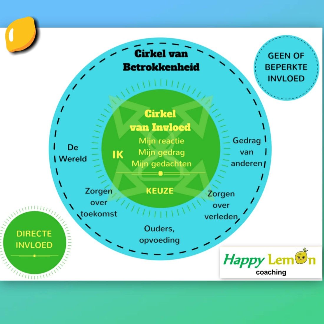 Stephen Covey Cirkel Van Invloed