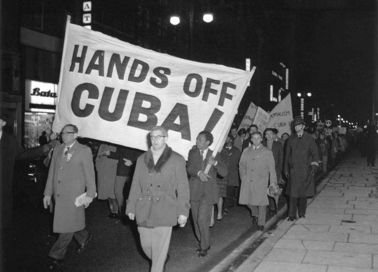 “Hands off Cuba” | A Visual Guide to the Cold War - Wanneer Was De Cuba Crisis
