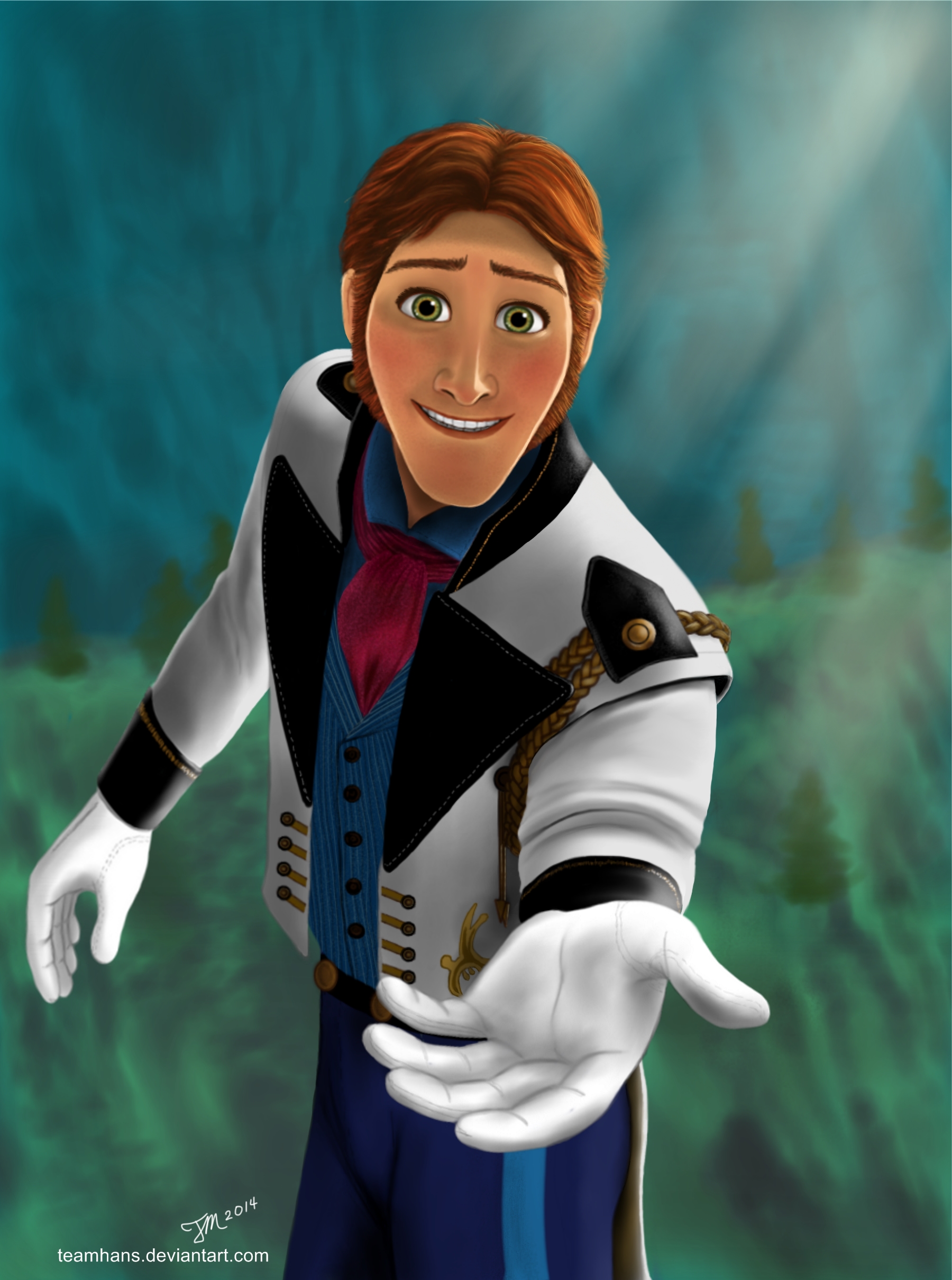 Hans - Frozen Fan Art (38751708) - Fanpop - Hans Anders Kras Op Bril
