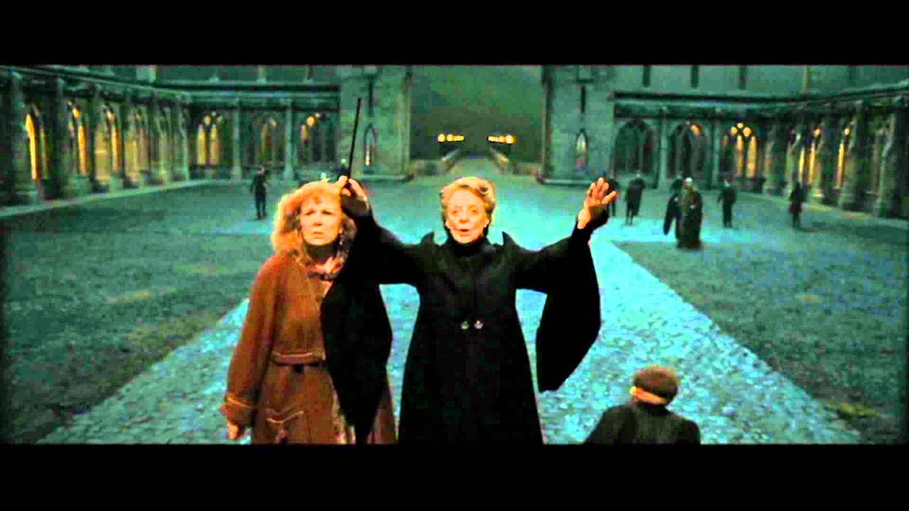 Harry Potter and the Deathly Hallows part 2 - ''Boom'' and Piertotum - Deze Harry Potter Boom Haalt Uit Naar Mensen