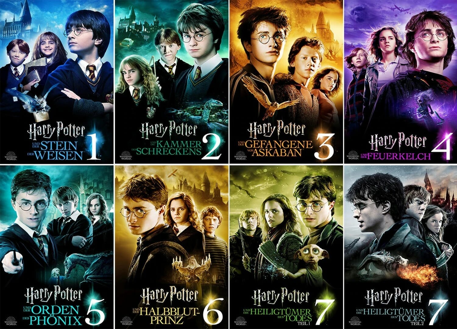 Harry Potter - HazemBhradain - Hoeveel Films Zijn Er Van Harry Potter