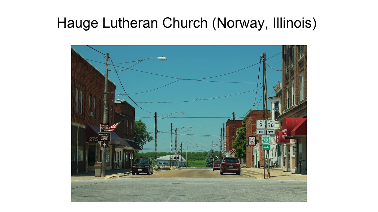 Hauge Lutheran Church (Norway, Illinois) - YouTube - Evangelical Lutheran Congregation The Hague