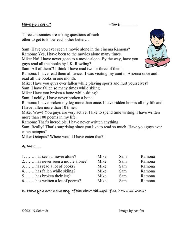 Present Perfect Or Past Perfect