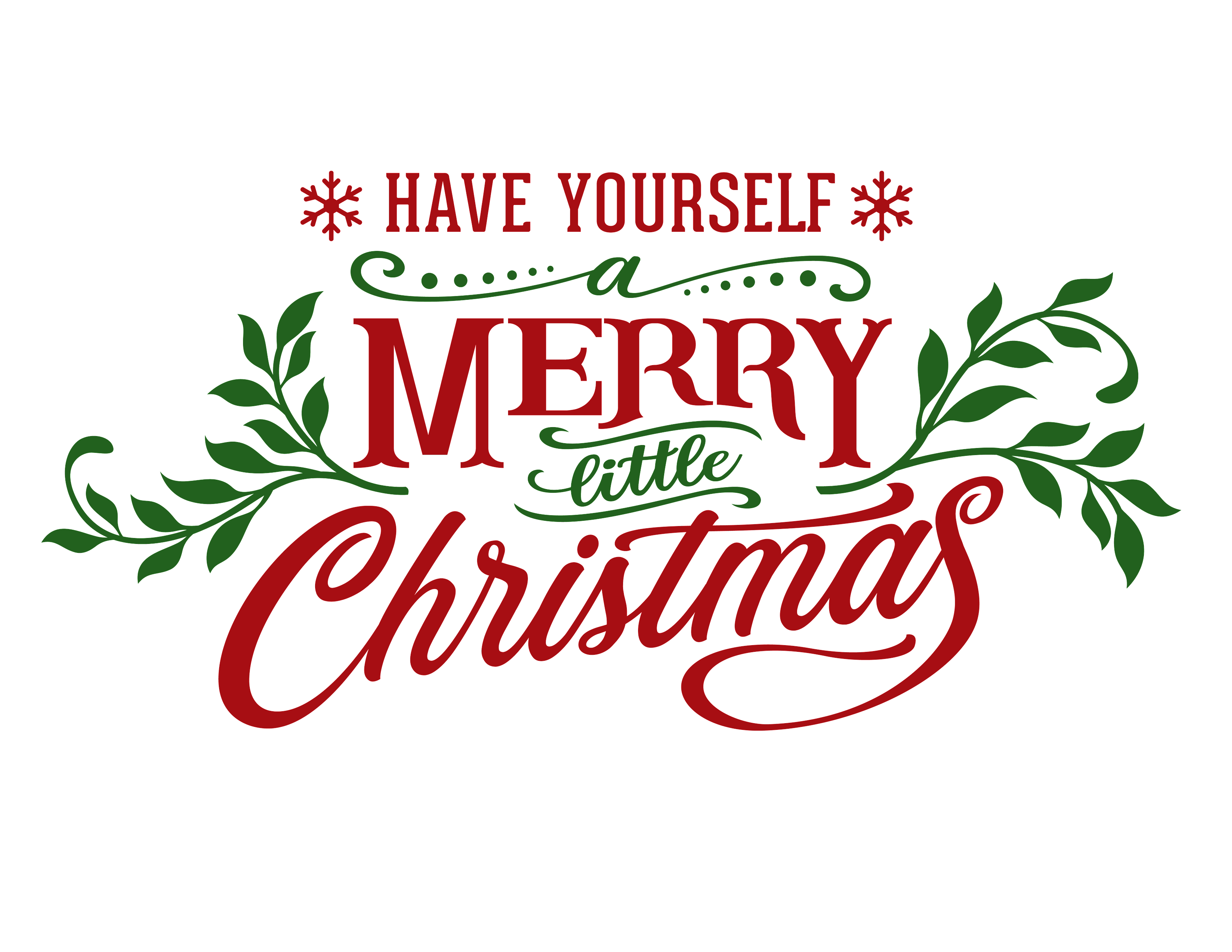 Have yourself a Merry Little Christmas Free Printable - Knick of Time - Have Yourself A Merry Little Christmas