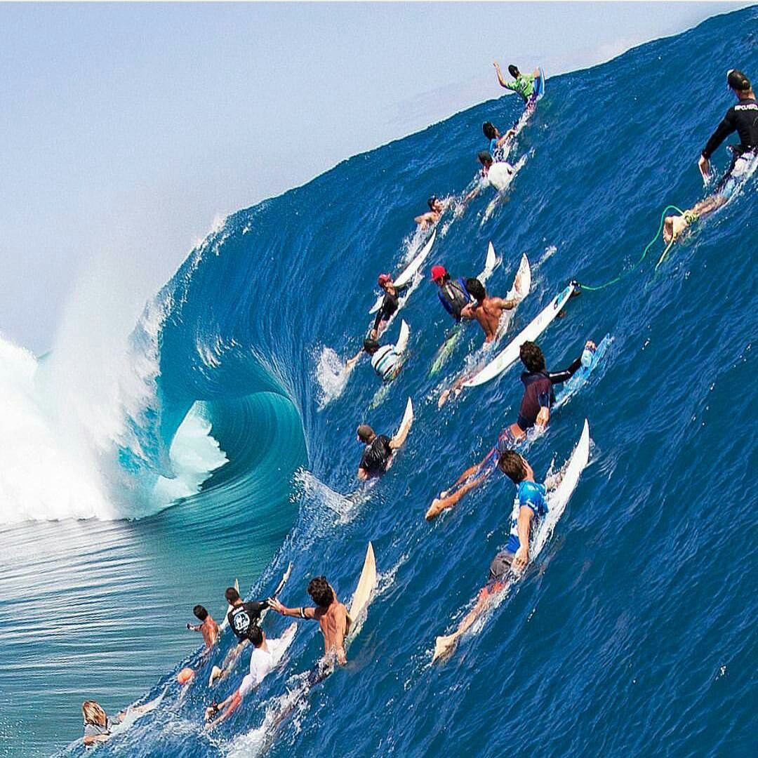 Hawaii Surf, Surf Beach, Beach Vibe, Beach Fun, Surfs Up, Big Waves - Surfen Olympische Spelen 2024 Nederland