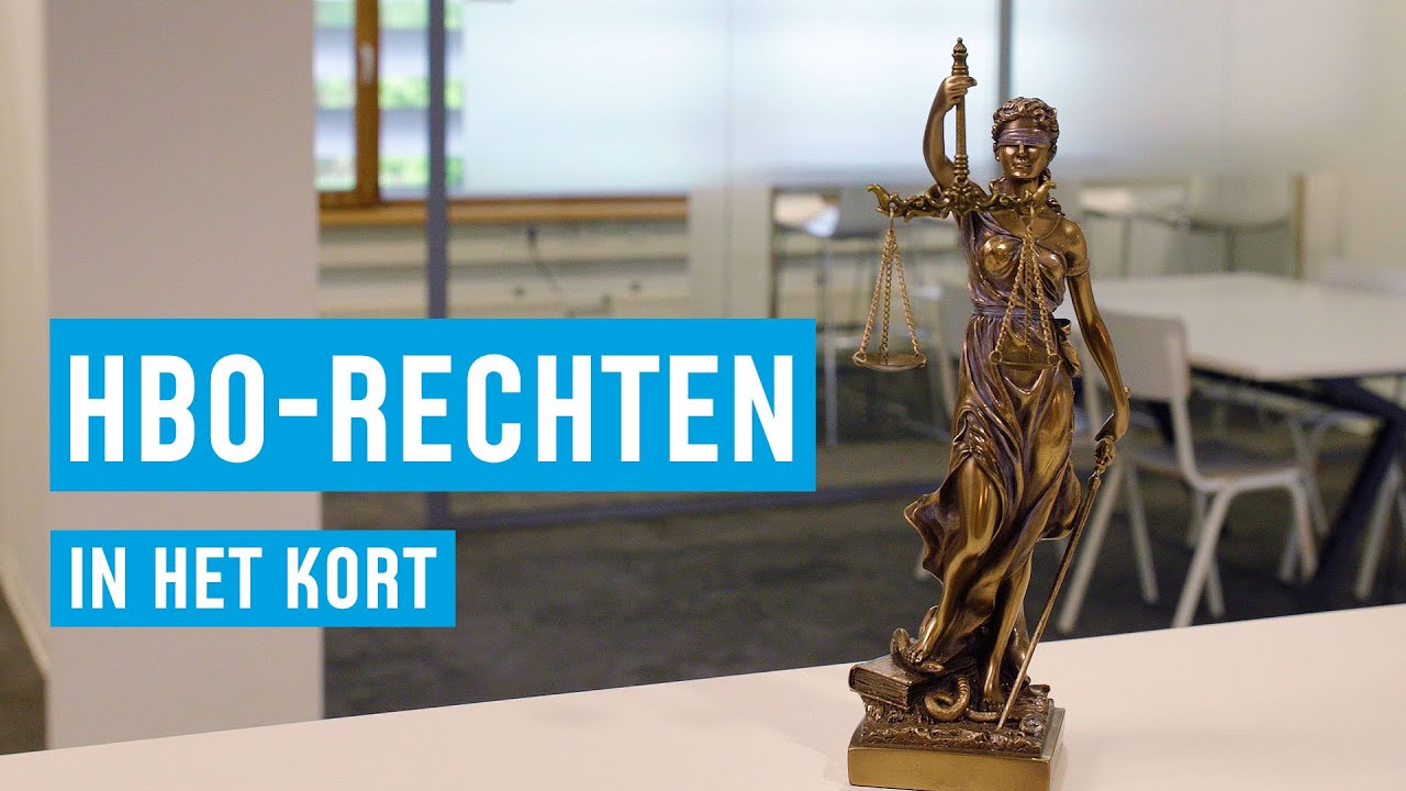 Hbo-opleiding HBO-Rechten | voltijd bachelor | Hogeschool Utrecht - YouTube - Hoe Haal Je Je Propedeuse Op Hbo