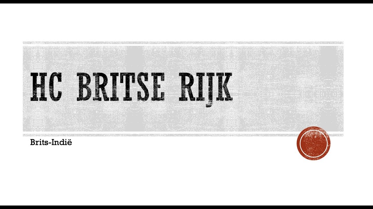HC Britse RIjk 1.2 Brits Indie - YouTube - Het Britse Rijk Havo 5