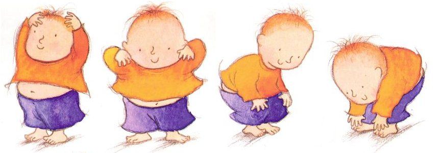 'Head, shoulders, knees and toes' - #Italian children's song. Free Clip - Hoofd Schouders Knie En Tenen Tekst