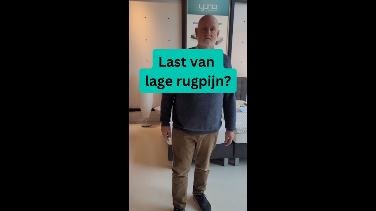 Heb jij last van lage rugpijn? - YouTube - Ik Heb Een Lage Bezinking