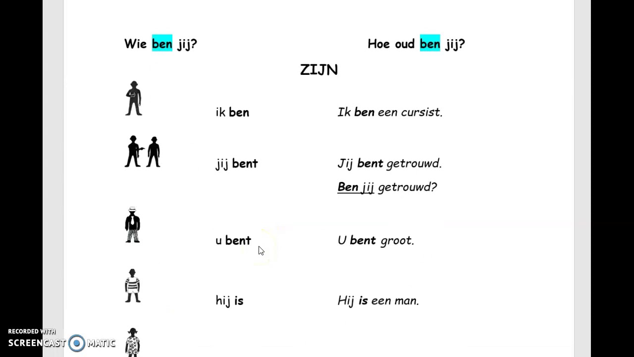 hebben en zijn - YouTube - Gedicht Hebben En Zijn