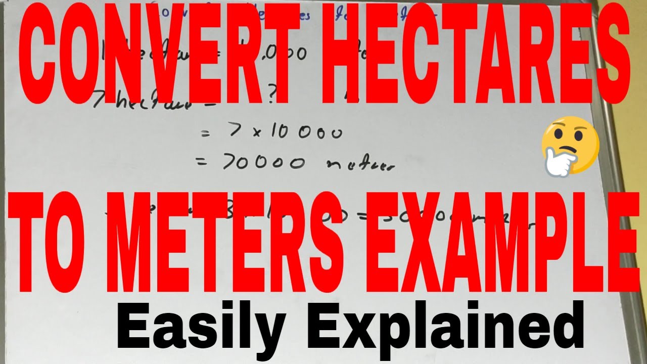 Hectares to meters conversion|How to convert hectares to meters|Convert - Hoeveel Is 1 Hectare In Meters
