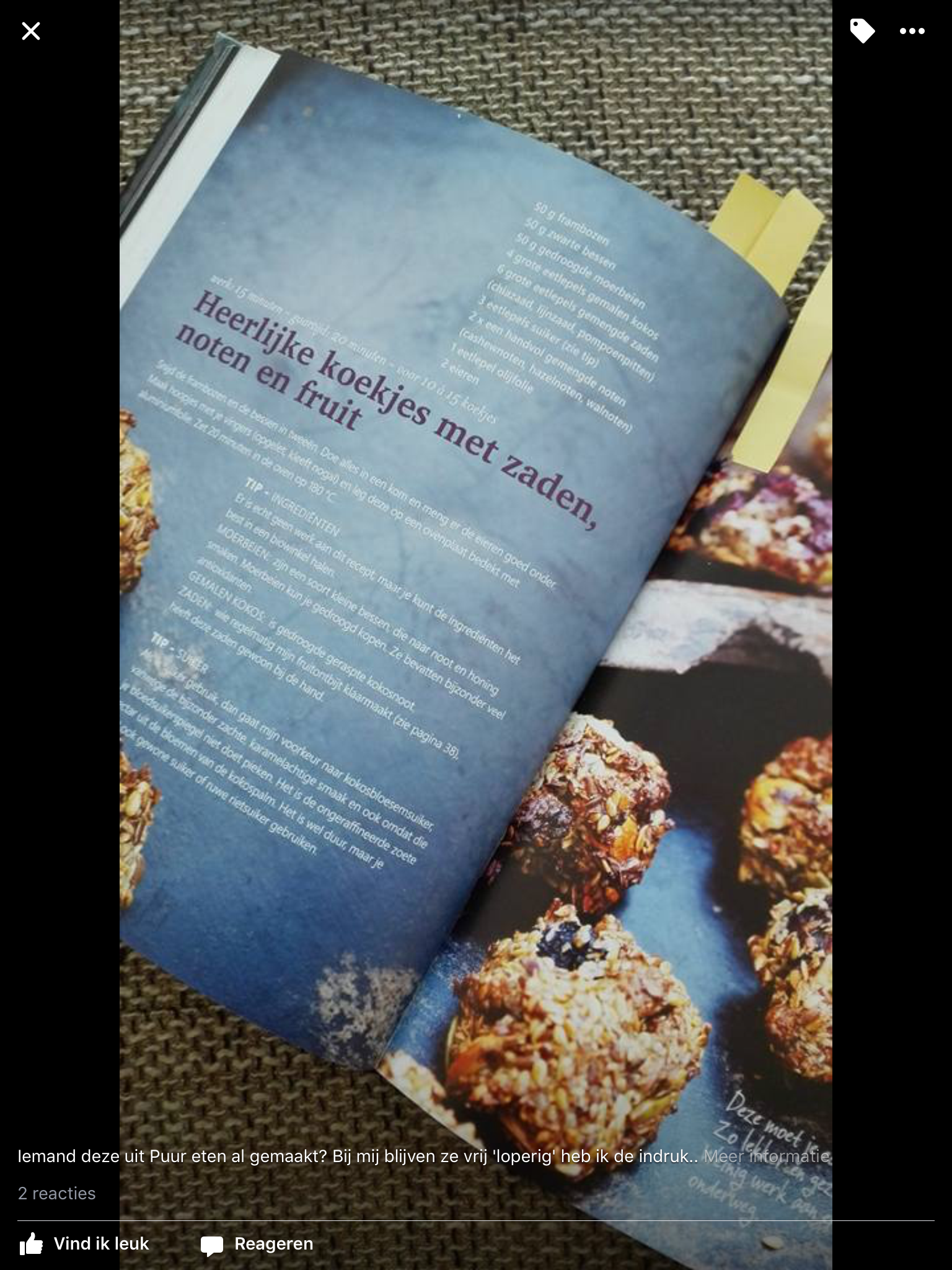 Heerlijke koekjes met zaden, noten en fruit | Desserts, Eten, Recepten - Fruit Met Zaden Aan De Buitenkant