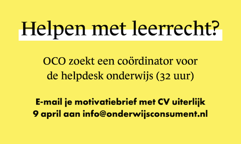 helpen-met-leerrecht - OCO - Tot Welke Leeftijd Ben Je Leerplichtig
