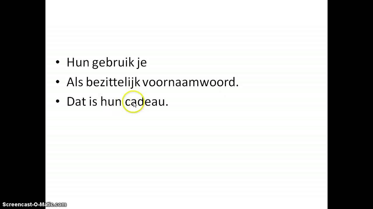 Hen of hun? - YouTube - Wanneer Gebruik Je Hen Of Hun