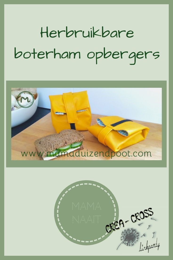 Herbruikbare boterham opbergers | Zero waste, Sewing - Waarom Heet Een Boterham Een Boterham