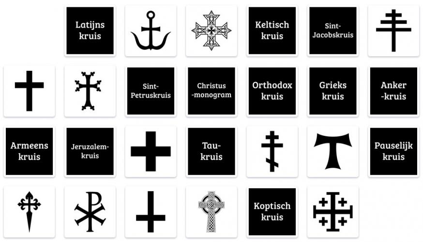 Herken jij deze 13 verschillende christelijke kruisen? | Kerknet - Betekenis Van Het Kruis