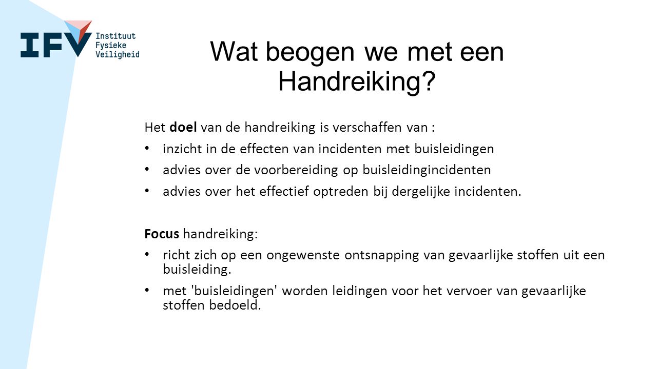 Wat Is Een Handreiking