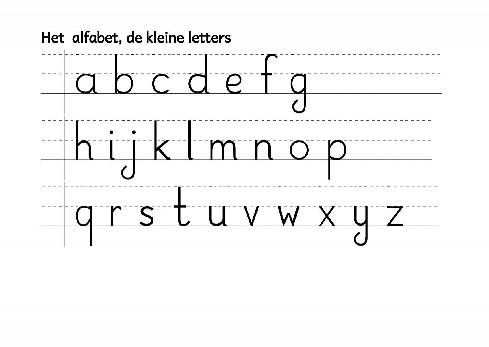 Het alfabet (pdf) - NT2.nl - Welk Woord Bevat Alle Letters Van Het Alfabet