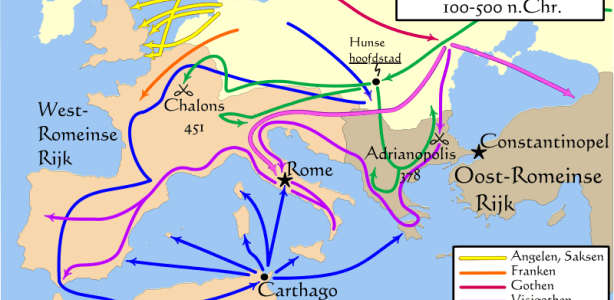 Het einde van het Romeinse Rijk | IsGeschiedenis - Hoe Is Het Romeinse Rijk Gevallen