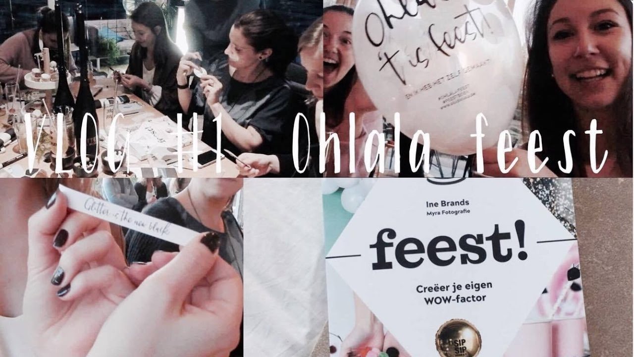 Het FEEST boek! - Vlog #1 - YouTube - Buiten Is Het Feest Boek