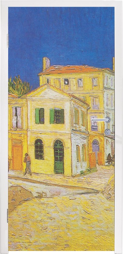 Het gele huis - Vincent van Gogh Deursticker | bol.com - Gele Huis Vincent Van Gogh