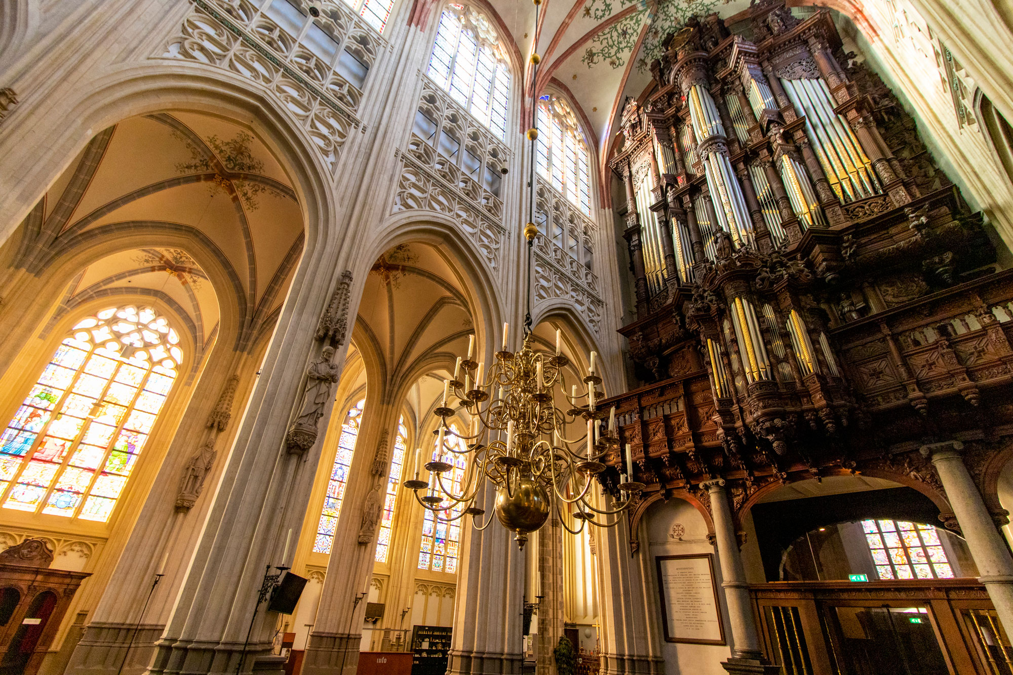 Het grote orgel uit 1622 - Sint-Jan 's-Hertogenbosch - St Jan Kerk Den Bosch