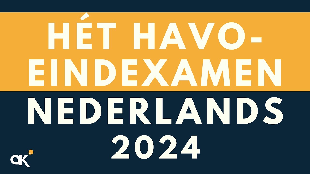 Hét havo-eindexamen Nederlands 2024 - YouTube - Overgangsnormen Havo 3 Naar Havo 4
