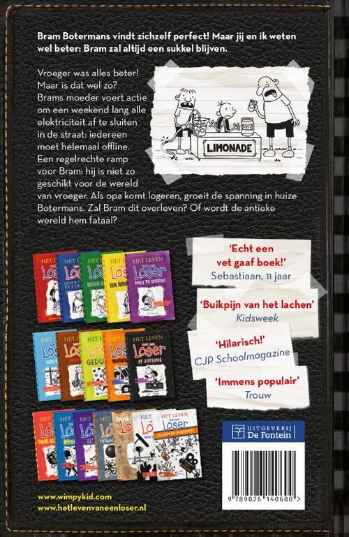 Het leven van een loser 10 - ff offline, Jeff Kinney | Boek - Leven Van Een Loser Ff Offline