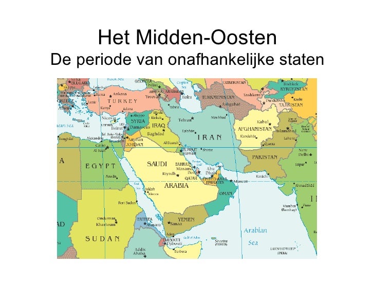 Het Midden Oosten - Geschiedenis Van Het Midden Oosten