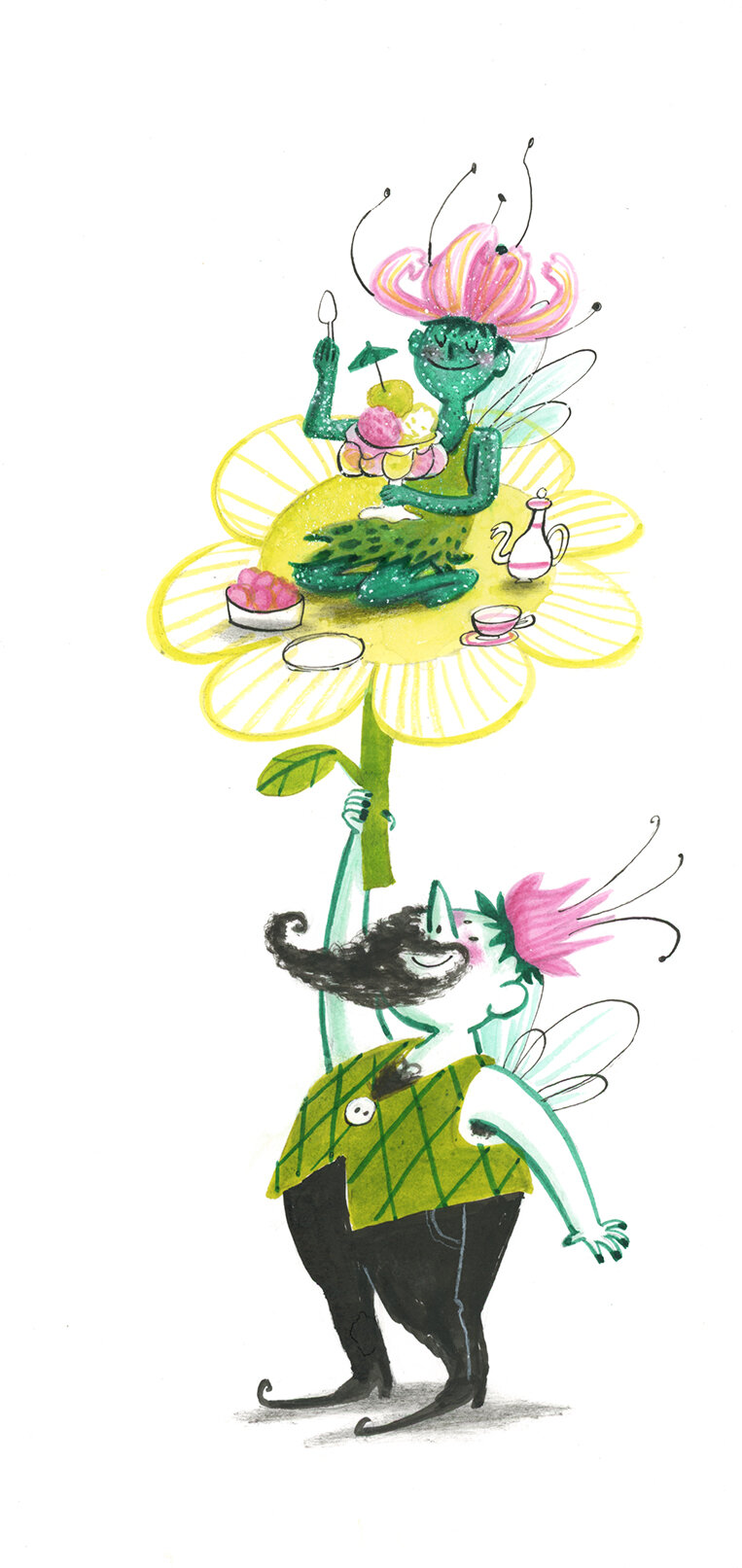 Het mooiste van Annie M.G. Schmidt — Marieke van Ditshuizen Illustratie - Het Mooiste Van Annie M.g. Schmidt
