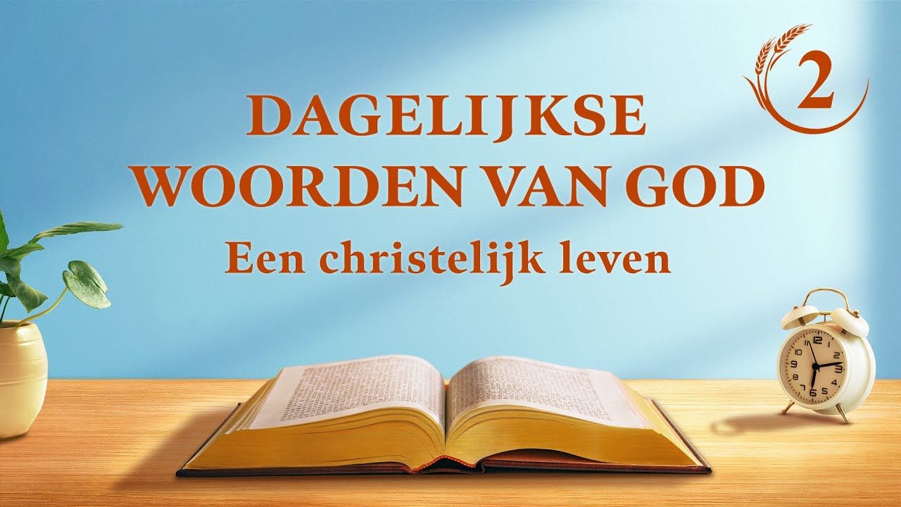 Het normale leven van de mens herstellen en hem meenemen naar een - Woord Van God Vandaag