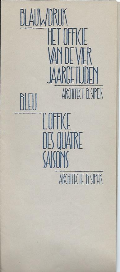Het Officie van de Vier Jaargetijden / L'office des Quatre Saisons by d - Componist Van De Vier Jaargetijden