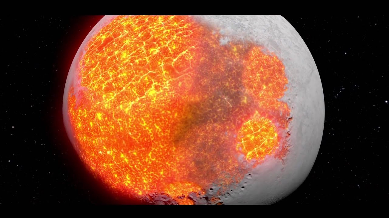 HET ONTSTAAN VAN DE MAAN - YouTube - Waait Het Op De Maan