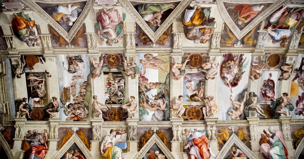 Het plafond van de Sixtijnse Kapel komt (soort van) naar Den Haag - Den - Plafond Van De Sixtijnse Kapel