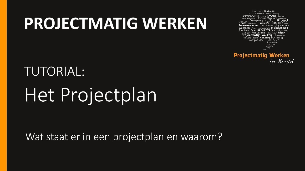 Het Projectplan, wat staat er allemaal in en waarom? - YouTube - Wat Staat Er Allemaal In Een Cv