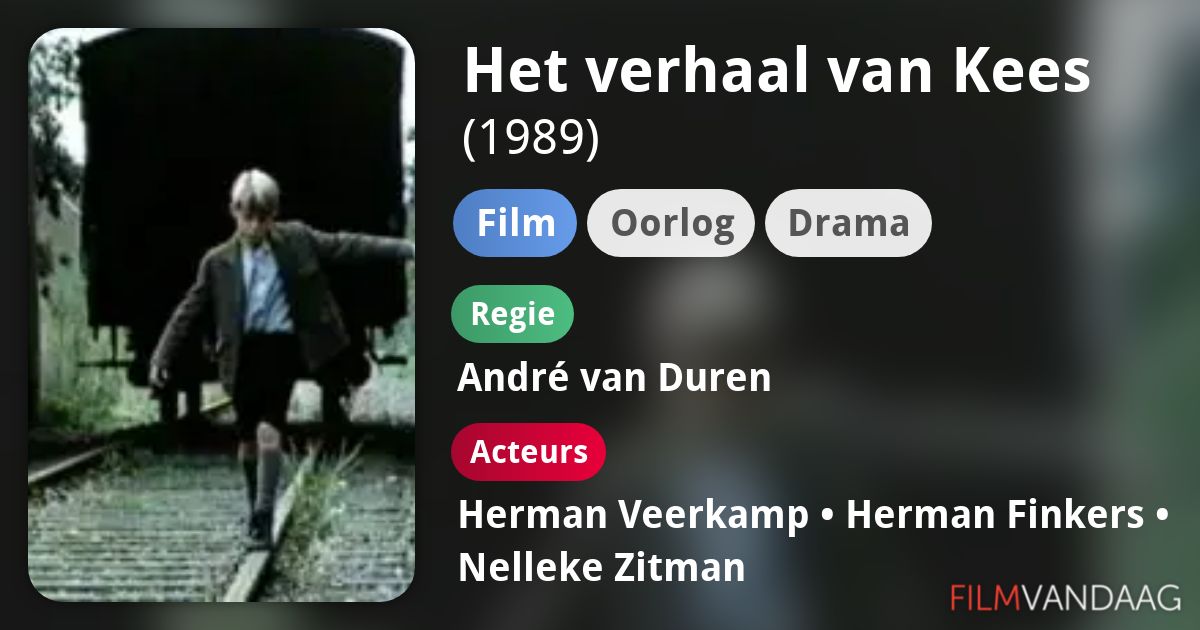 Het verhaal van Kees (film, 1989) kopen op dvd of blu-ray - FilmVandaag.nl - Het Verhaal Van Kees
