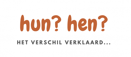 Het verschil tussen hen en hun | Taleninstituut Regina Coeli - Verschil Hen En Hun