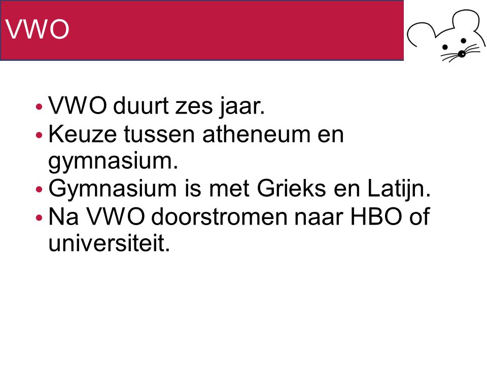 Het Voortgezet Onderwijs - ppt download - Wat Is Het Verschil Tussen Gymnasium En Atheneum
