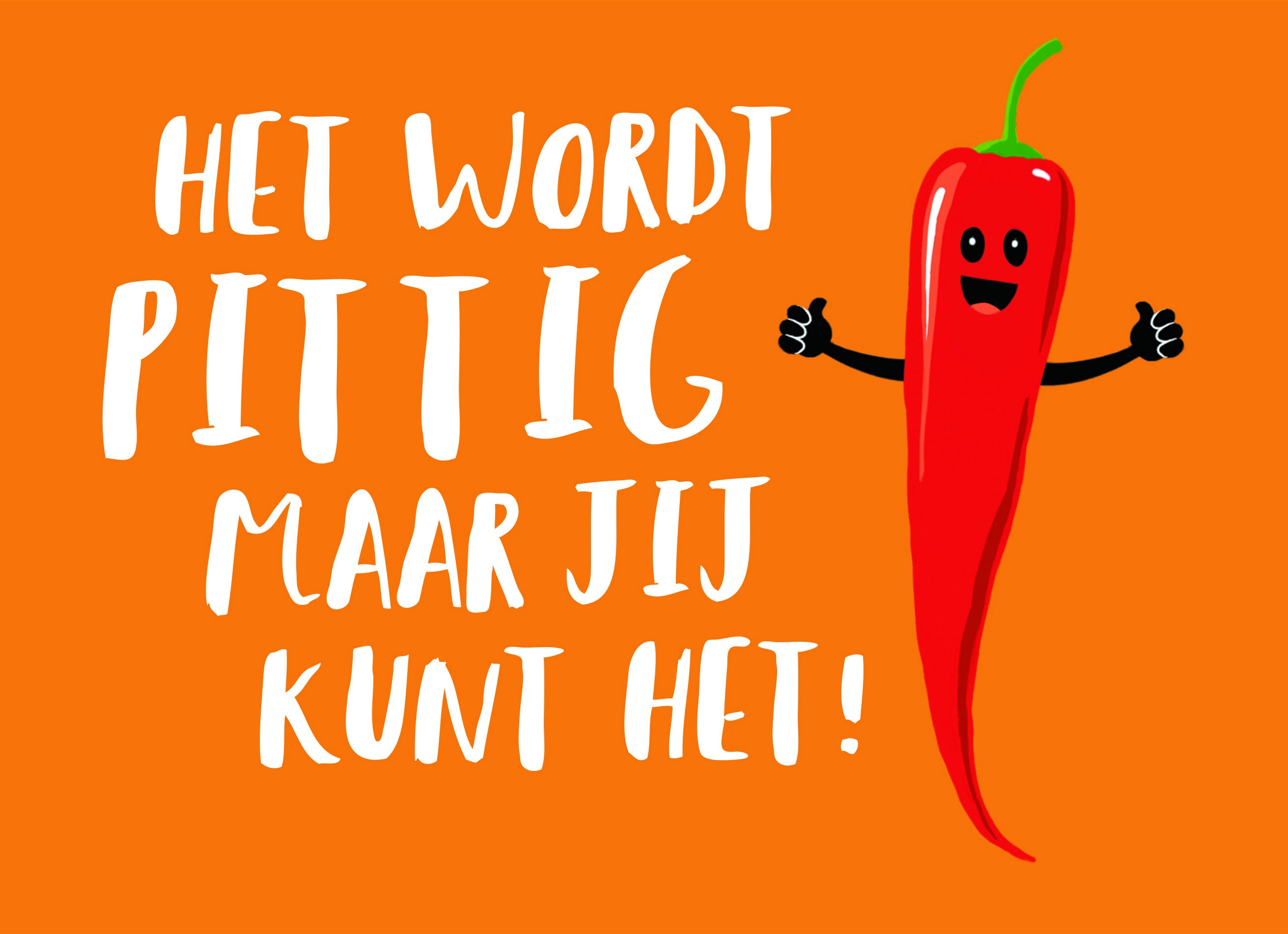 Het wordt pittig maar jij kunt het | Hallmark | Encouragement, Vœux - Hij Die Een Goed Werk In U Begonnen Is