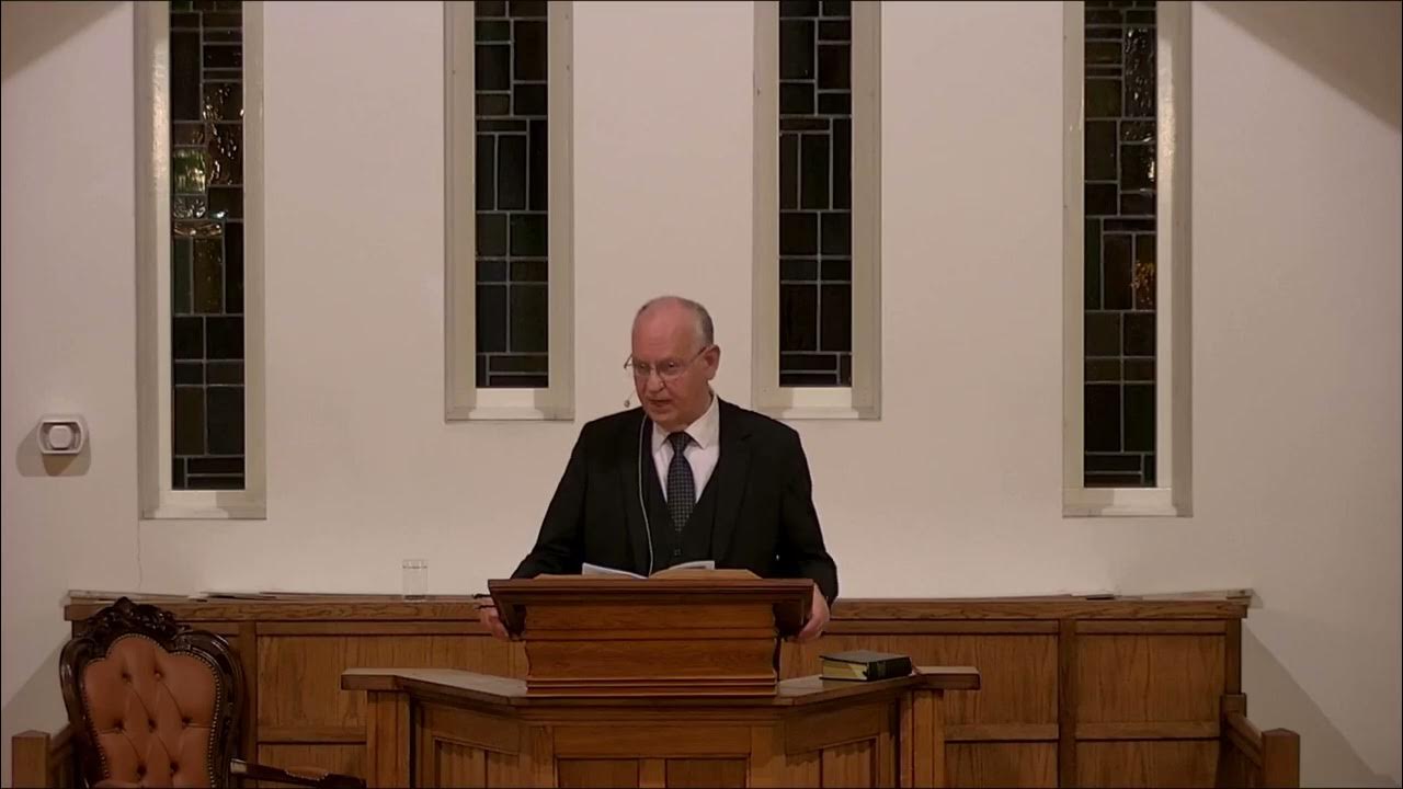 HHG Benjamin katwijk. Ds. J. Koppelaar, 25 december 2024 (avonddienst - Hhg Katwijk Aan Zee