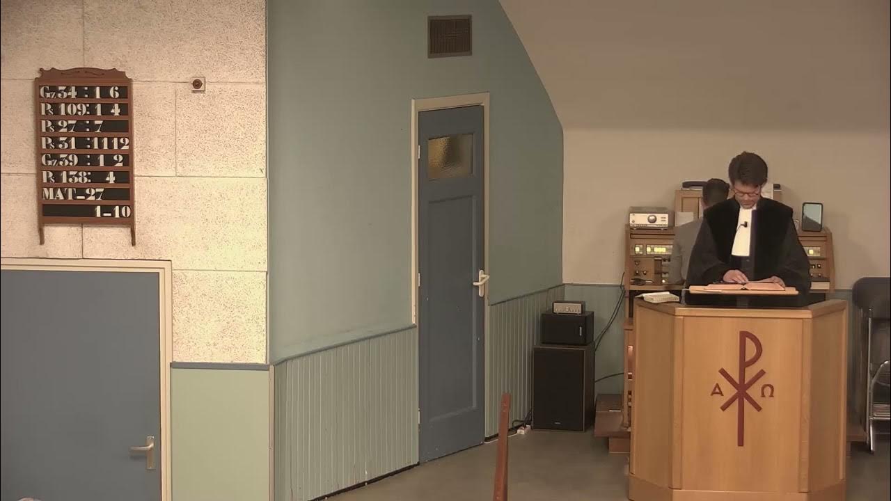 HHG Benjamin katwijk. DS L. Krooneman. 24 maart 2024 (avonddienst - Hhg Katwijk Aan Zee