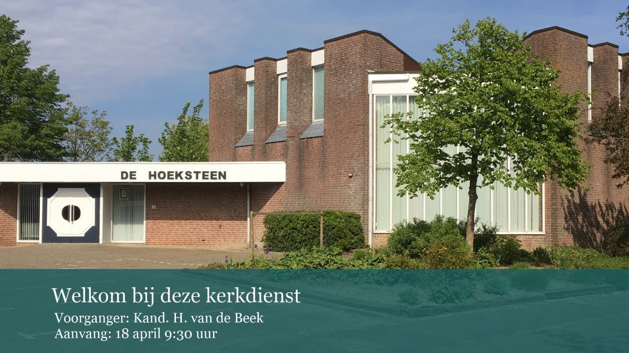 HHG Goes | 18 april 9:30 uur | Kand. H. van de Beek - YouTube - Kandidaat H Van De Beek Leeftijd